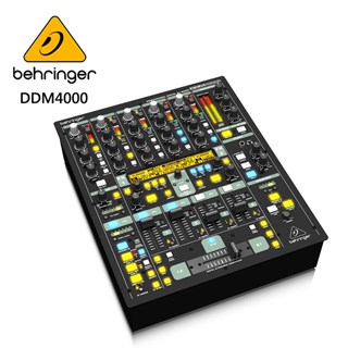 BEHRINGER DDM4000數位DJ混音器-4個multi-FX/雙BPM計數器/MIDI/原廠公司貨