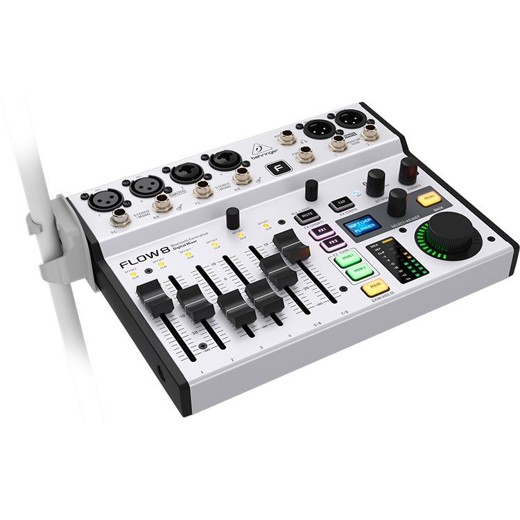 BEHRINGER FLOW 8 八軌藍芽數位混音MIDI控制器 -USB錄音介面/原廠公司貨