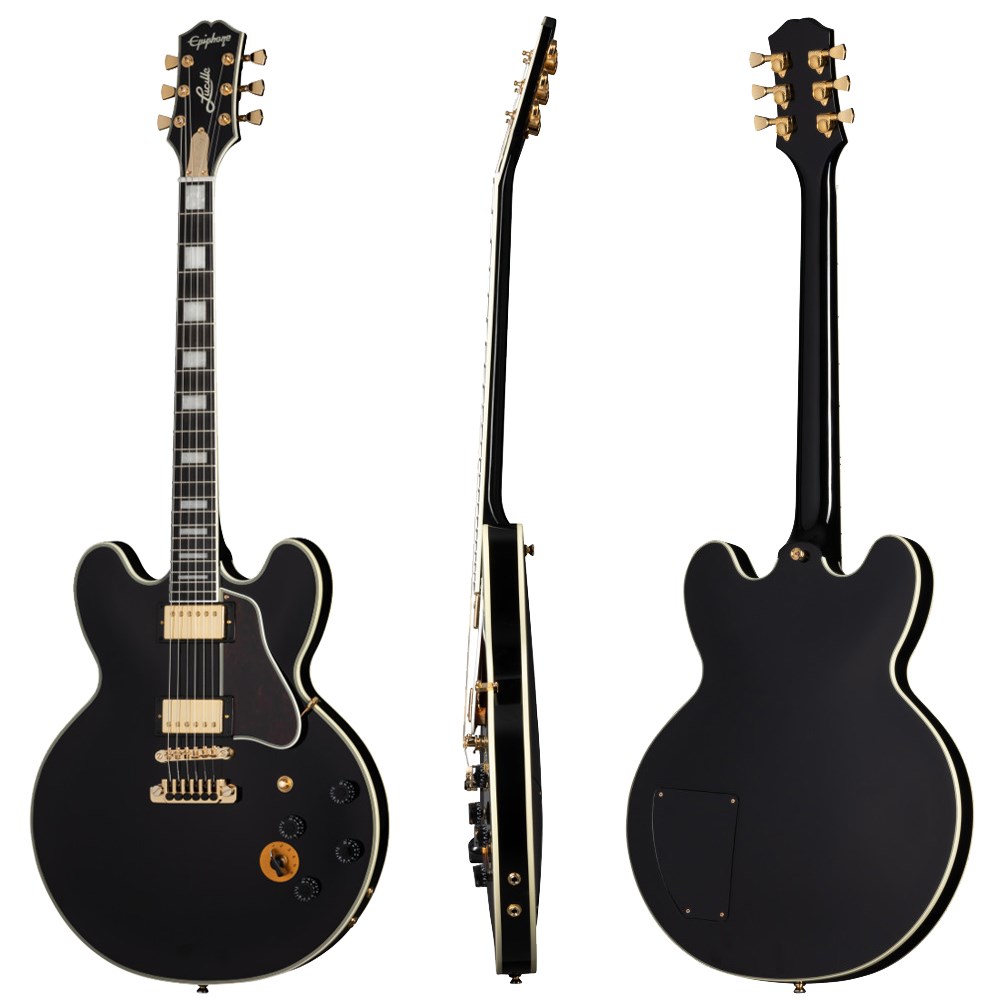 EPIPHONE B.B. King Lucille 電吉他-烏木/原廠公司貨