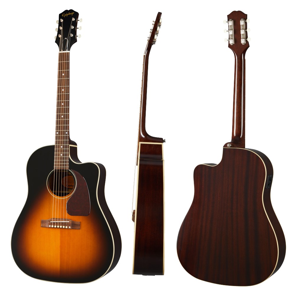 最新款 EPIPHONE J-45 EC 電木吉他-原廠公司貨
