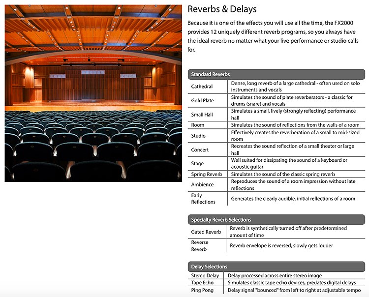BEHRINGER FX2000 高性能3D多功能效果器MIDI控制台/原廠公司貨