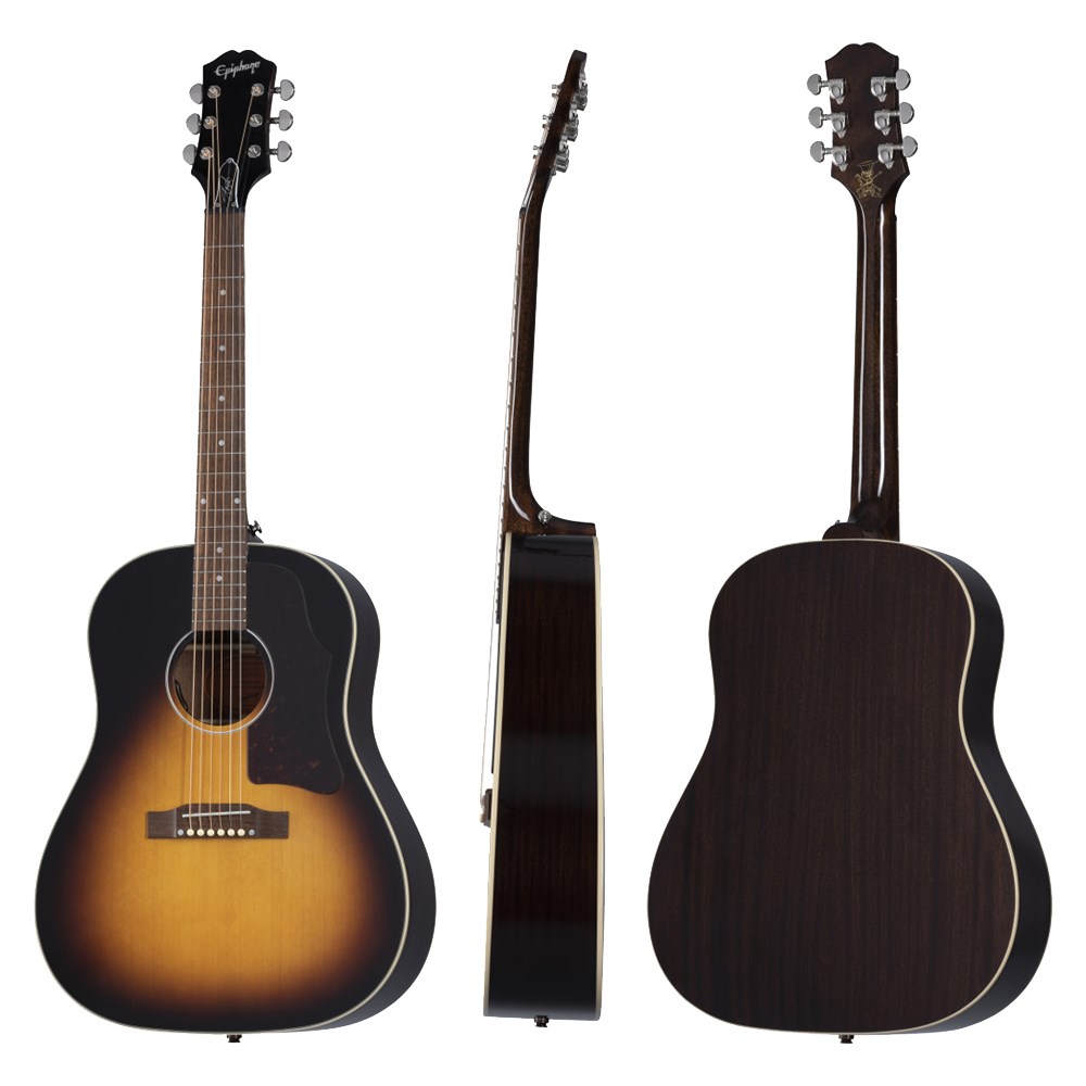 最新款 EPIPHONE Slash J-45 電木吉他-朱紅漸變.秋葉漸變/兩色任選/原廠公司貨