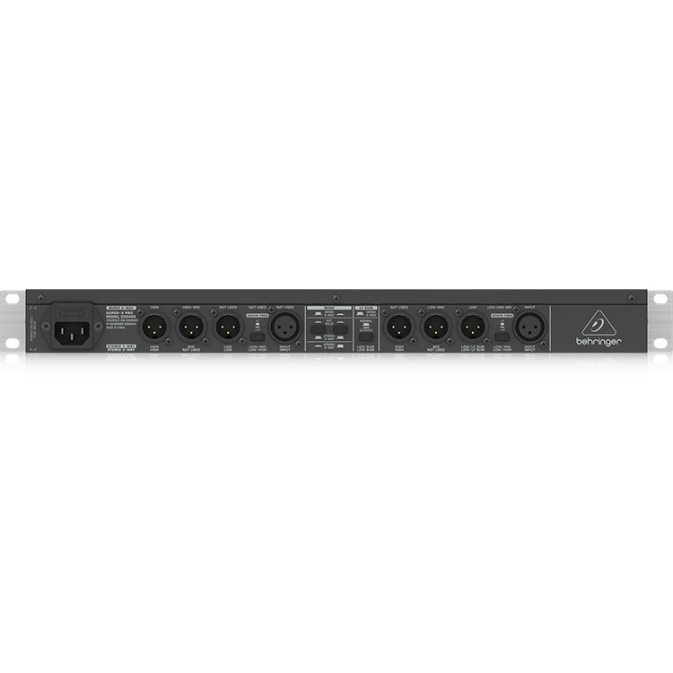 BEHRINGER CX3400 專業多功能電子分頻器-立體聲雙向/三向/單聲道四向/原廠公司貨