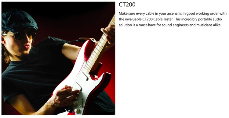 BEHRINGER CT200 8-in-1測線器/線材測試 線路測試 導線測試/原廠公司貨