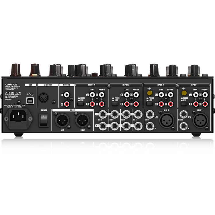 BEHRINGER NOX606 專業DJ混音器/前置放大器/原廠公司貨