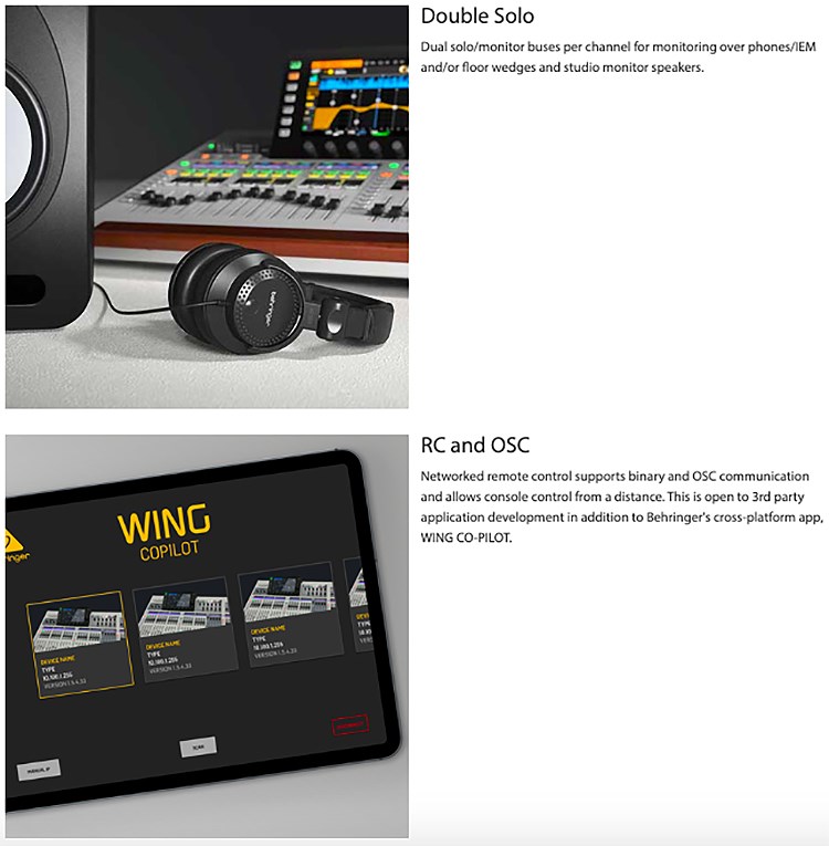 BEHRINGER WING 48軌數位混音器-USB錄音介面/支援雙SD卡/原廠公司貨