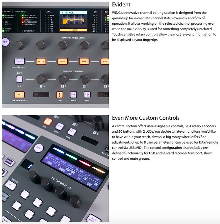 BEHRINGER WING 48軌數位混音器-USB錄音介面/支援雙SD卡/原廠公司貨