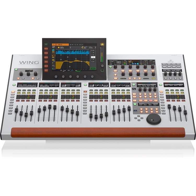 BEHRINGER WING 48軌數位混音器-USB錄音介面/支援雙SD卡/原廠公司貨
