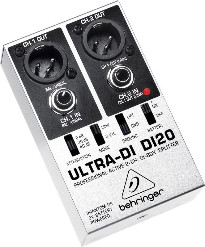 BEHERINGER DI20  2-CHANNEL DI-BOX /原廠公司貨