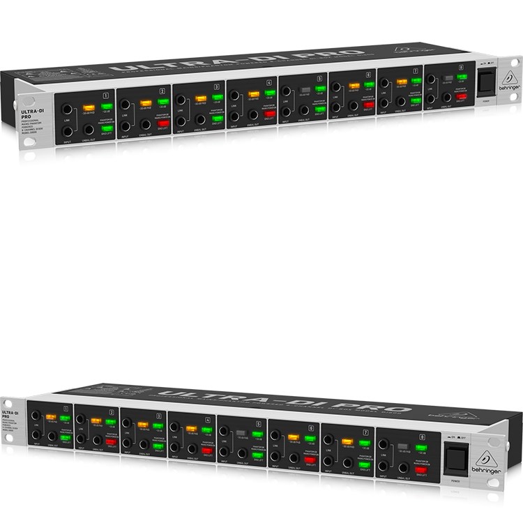 BEHRINGER DI800 V2 8-Channel DI-Box-專業電源/幻象供電 8 頻道/原廠公司貨