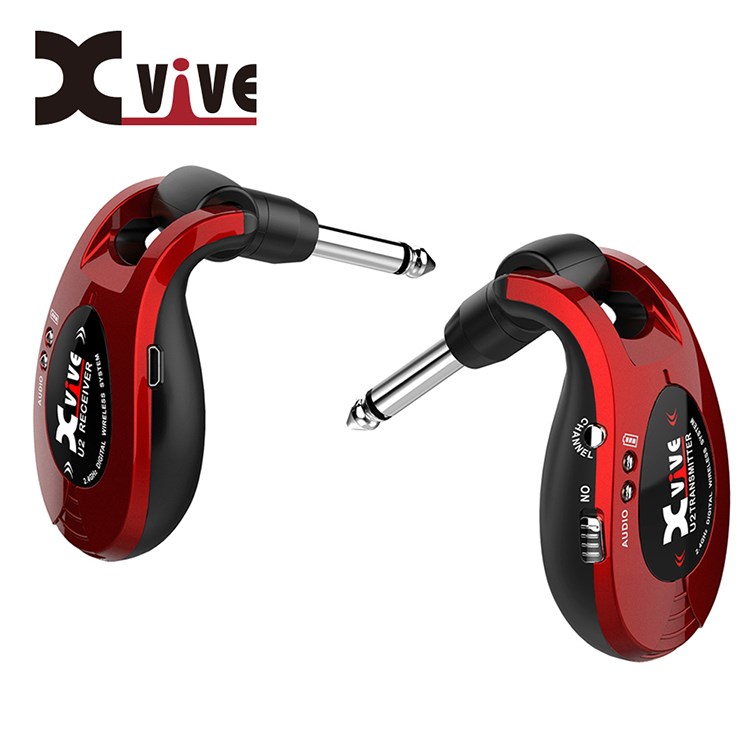 Xvive U2 Guitar Wireless System 樂器無線發射/接收器組/擺脫線材/自在彈奏/共三色任選/原廠公司貨