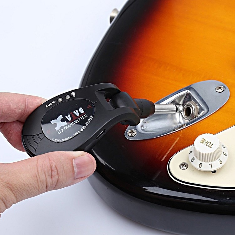 Xvive U2 Guitar Wireless System 樂器無線發射/接收器組/擺脫線材/自在彈奏/共三色任選/原廠公司貨