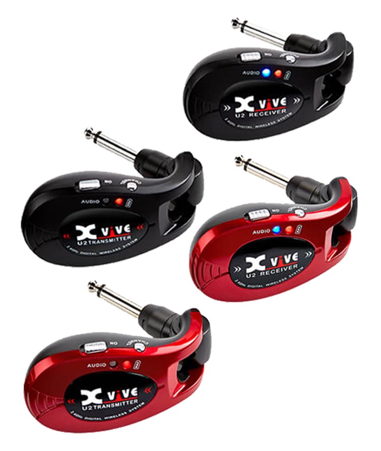 Xvive U2 Guitar Wireless System 樂器無線發射/接收器組/擺脫線材/自在彈奏/共三色任選/原廠公司貨