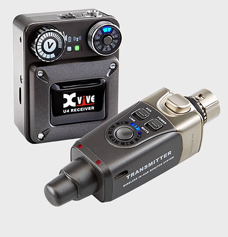 Xvive U4 In-Ear Monitor Wireless System 入耳​​式監聽無線系統/1對1發射接收器/原廠公司貨