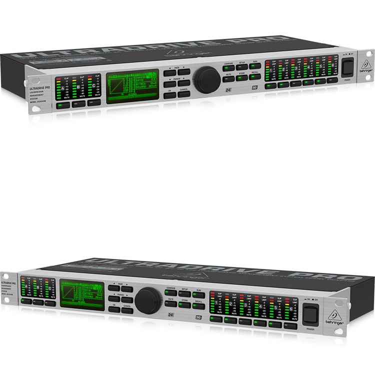 BEHRINGER DCX2496 音訊處理器-立體聲/24位/96kHz信號管理系統/原廠公司貨