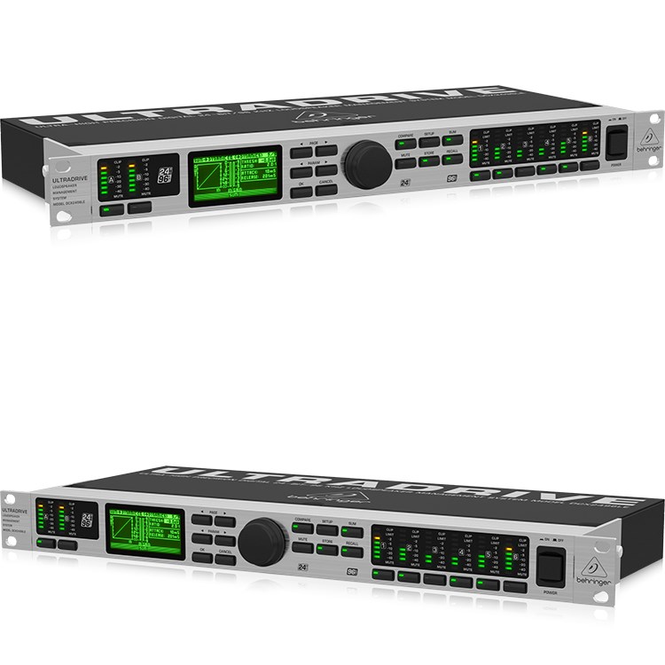 BEHRINGER DCX2496LE 音訊處理器-立體聲/24位/96kHz信號管理系統/原廠公司貨
