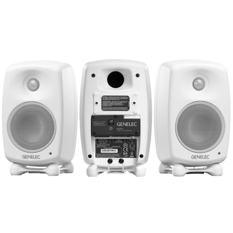 GENELEC 8320A 二分頻智能監聽喇叭(一對)-三色任選/4吋低音單體/原廠公司貨