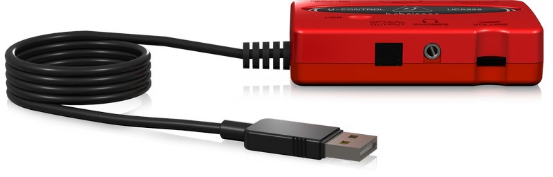 BEHRINGER UCA222 錄音介面 -具有數位輸出2進2出USB /音頻接口/原廠公司貨