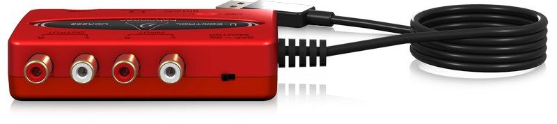 BEHRINGER UCA222 錄音介面 -具有數位輸出2進2出USB /音頻接口/原廠公司貨