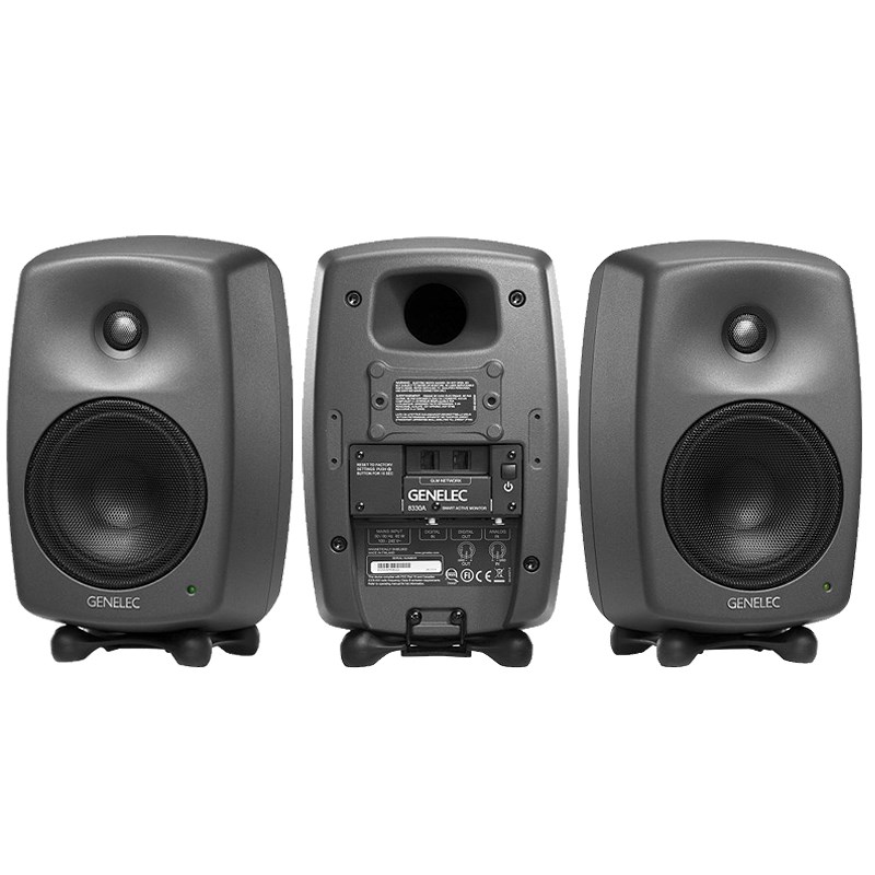 GENELEC 8330A 二分頻智能監聽喇叭(一對)-三色任選/5吋低音單體/原廠公司貨