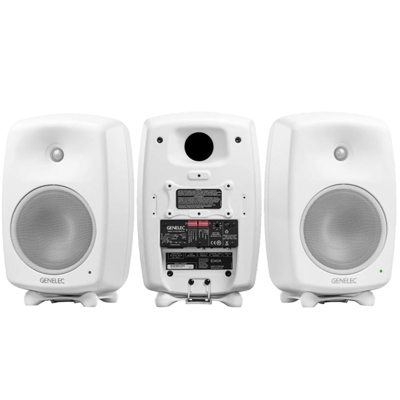 GENELEC 8350A 二分頻智能監聽喇叭(一對)-兩色任選/8吋低音單體/原廠公司貨