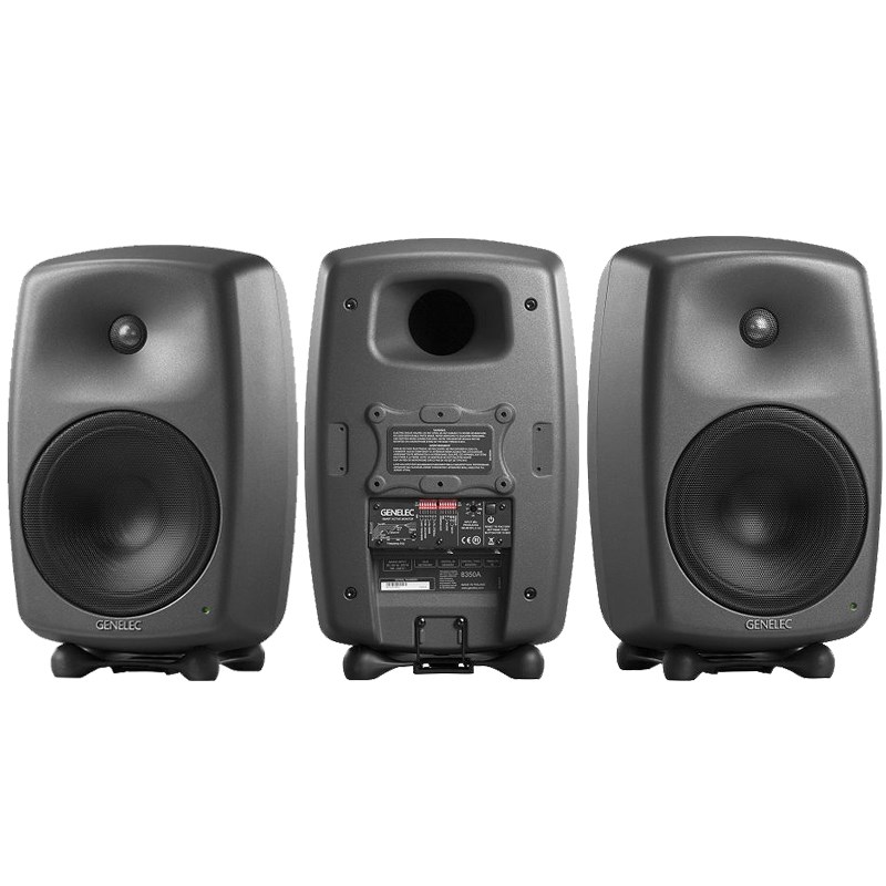 GENELEC 8350A 二分頻智能監聽喇叭(一對)-兩色任選/8吋低音單體/原廠公司貨