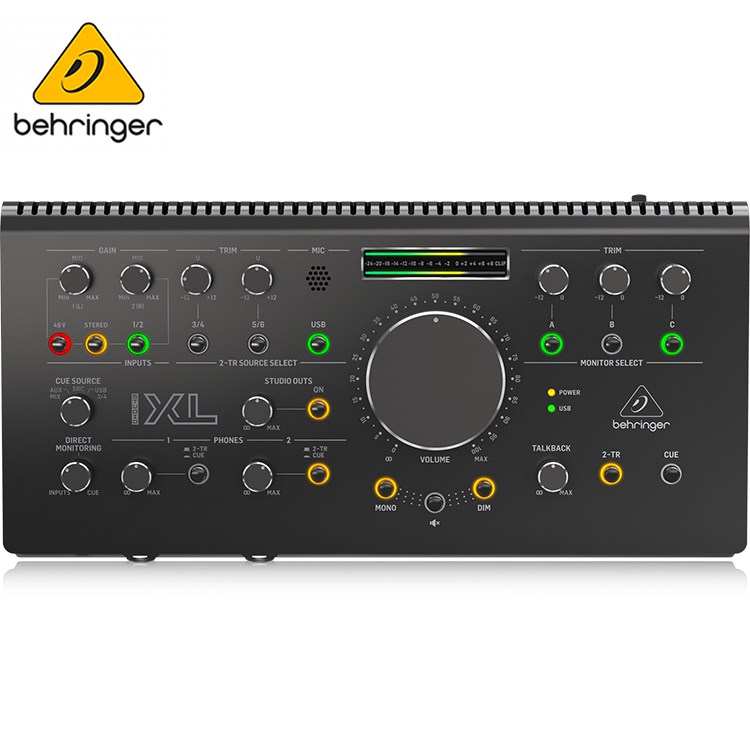 BEHRINGER STUDIO XL 錄音介面/Midas麥克風前級放大器/智能便攜式/原廠公司貨