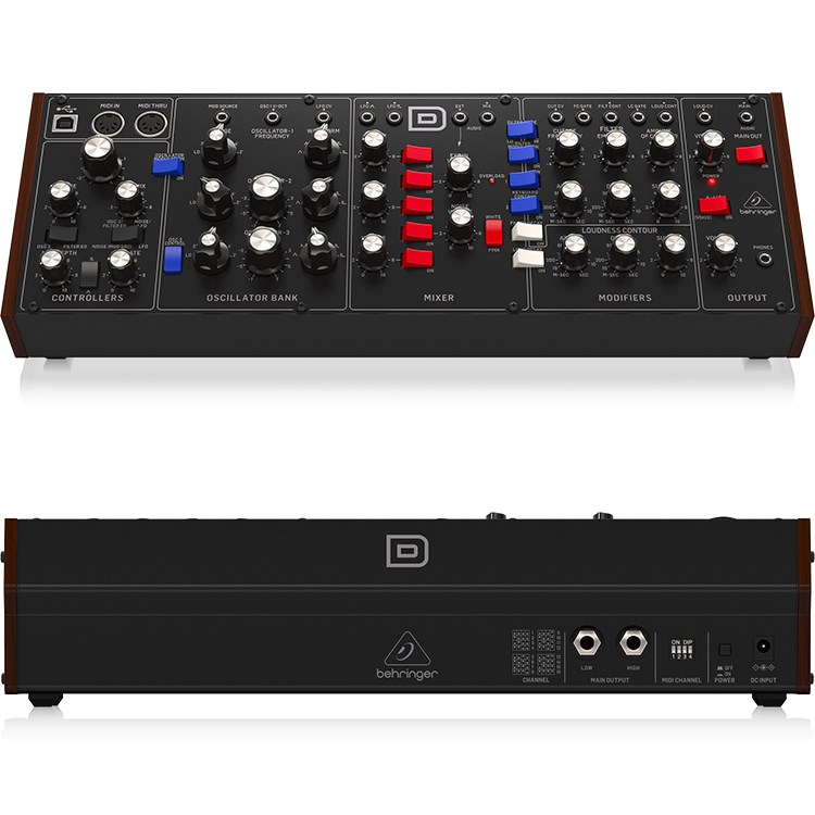 BEHRINGER MODEL D 經典類比合成器/傳奇真實模擬混合器/原廠公司貨