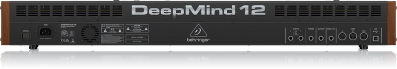 BEHRINGER DEEPMIND12 模擬12音和弦類比合成器 (具有12種真實的模擬語音)