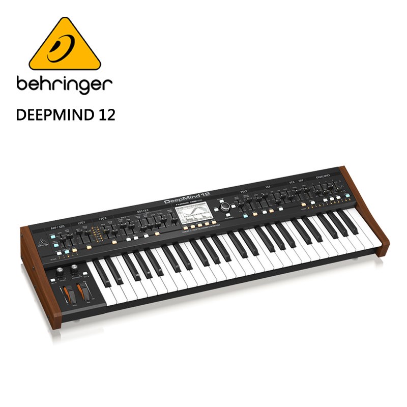 BEHRINGER DEEPMIND12 模擬12音和弦類比合成器 (具有12種真實的模擬語音)
