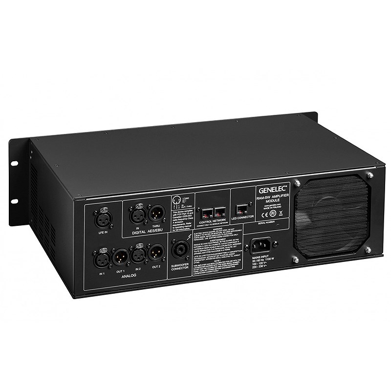 GENELEC 7382AP 主動式重低音錄音監聽喇叭-黑色15吋x3/原廠公司貨