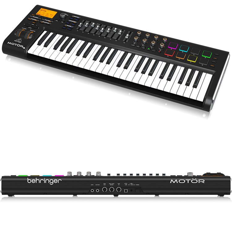 BEHRINGER MOTOR 49 USB/MIDI 主控制器鍵盤/原廠公司貨