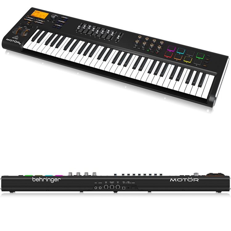 BEHRINGER MOTOR 61 USB/MIDI 主控制器鍵盤/效果合成器/原廠公司貨
