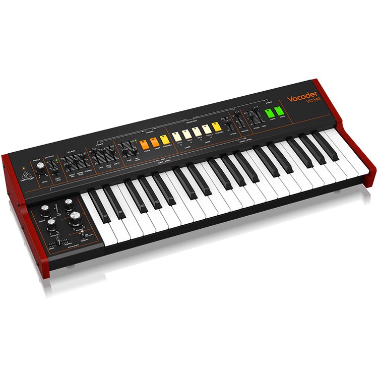 BEHRINGER VOCODER VC340 經典人聲37鍵類比合成器 MIDI鍵盤/原廠公司貨