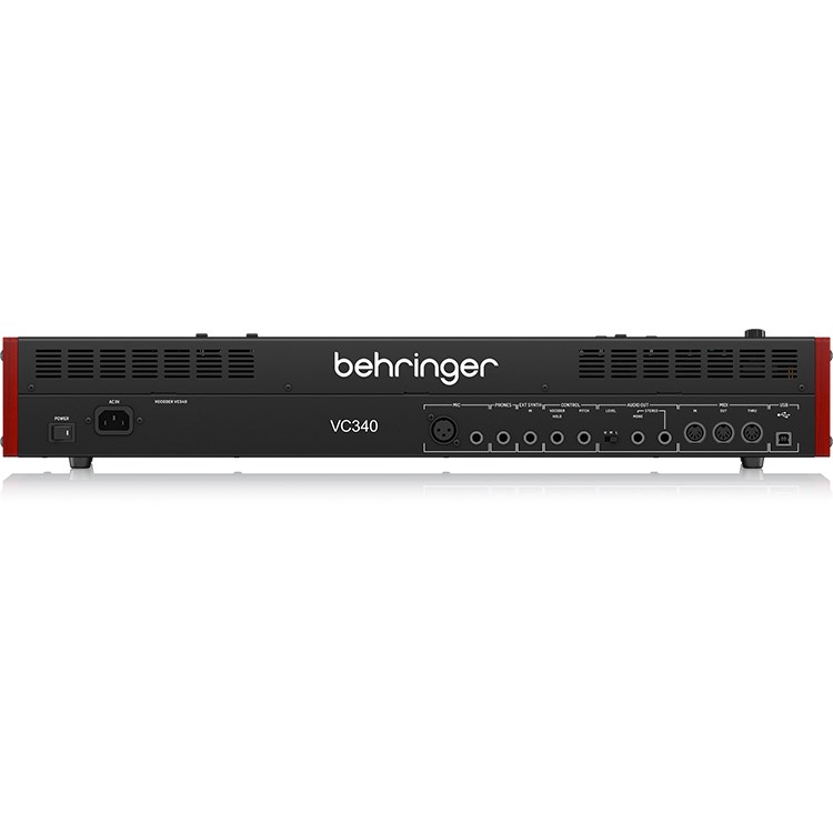BEHRINGER VOCODER VC340 經典人聲37鍵類比合成器 MIDI鍵盤/原廠公司貨
