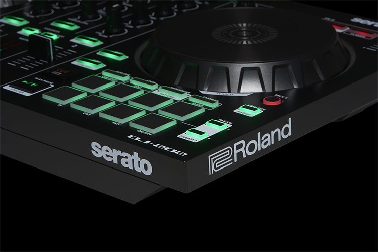 Roland DJ-202 專業/數位混音DJ控制器/Serato DJ/輕巧便攜/原廠公司貨