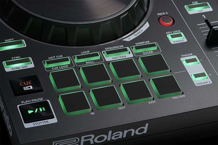 Roland DJ-202 專業/數位混音DJ控制器/Serato DJ/輕巧便攜/原廠公司貨