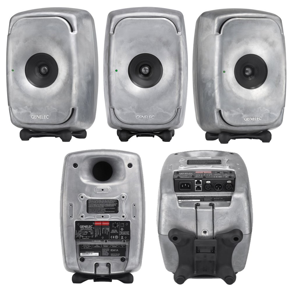 GENELEC 8341A 同軸三分頻智能監聽喇叭(一對)-四色任選/6.6吋主動式單體/原廠公司貨