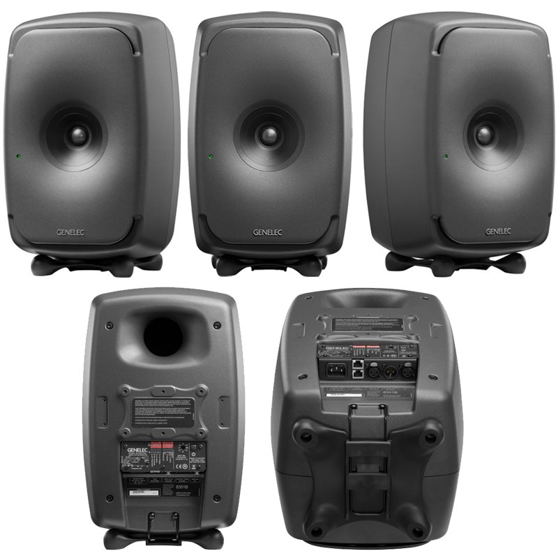 GENELEC 8351B 同軸三分頻智能監聽喇叭(一對)-三色任選/8吋主動式單體/原廠公司貨