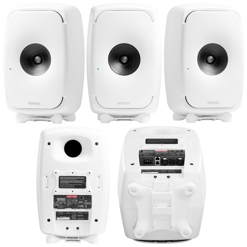 GENELEC 8351B 同軸三分頻智能監聽喇叭(一對)-三色任選/8吋主動式單體/原廠公司貨