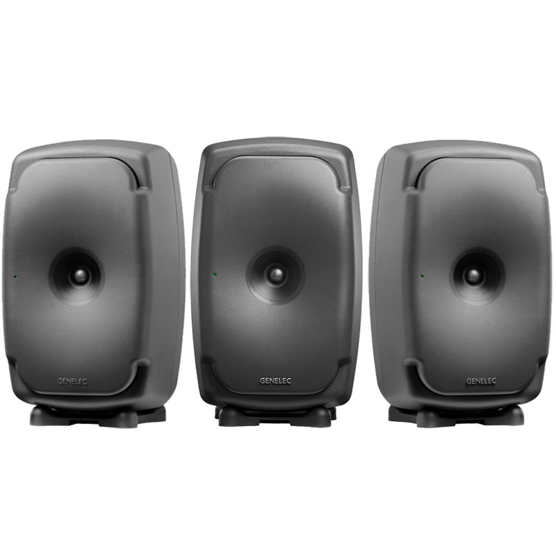 GENELEC 8361A 同軸三分頻智能監聽喇叭(一對)-三色任選/10吋主動式單體/原廠公司貨