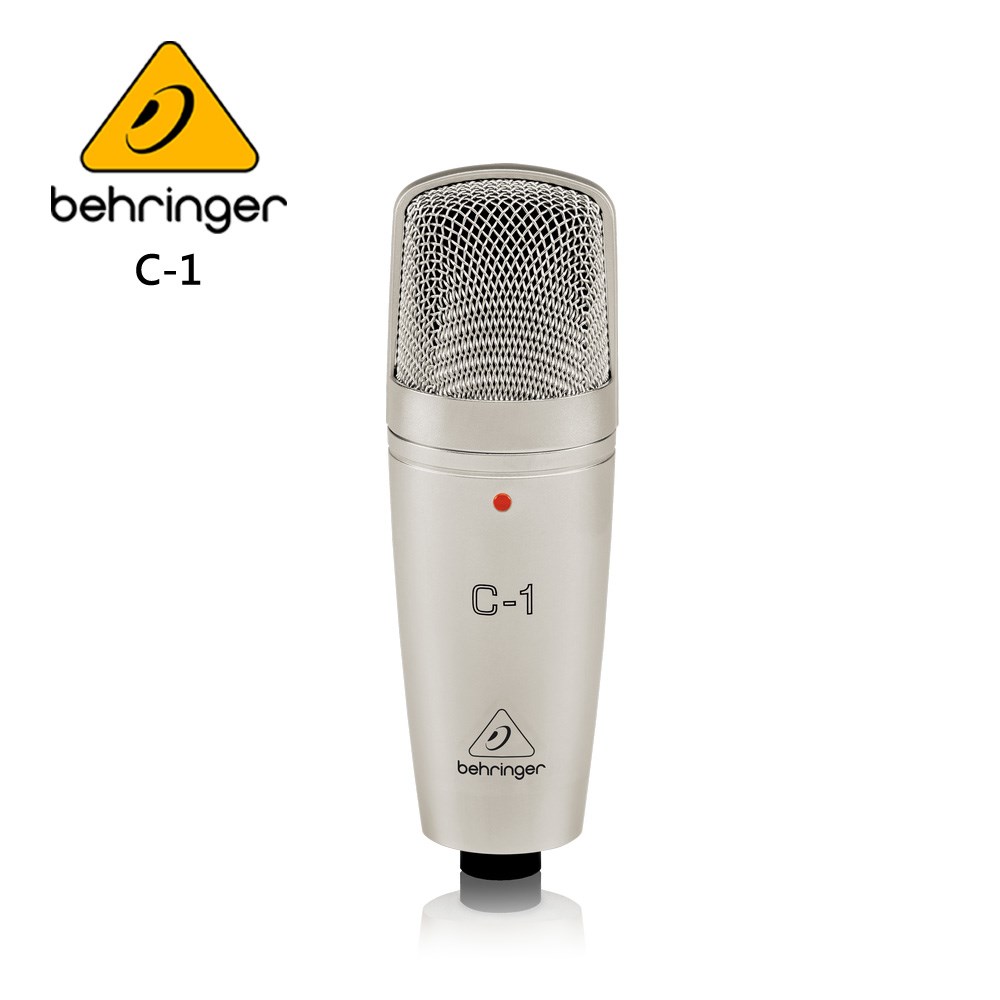 BEHRINGER C-1 錄音室電容麥克風 -心形拾音模式/原廠公司貨