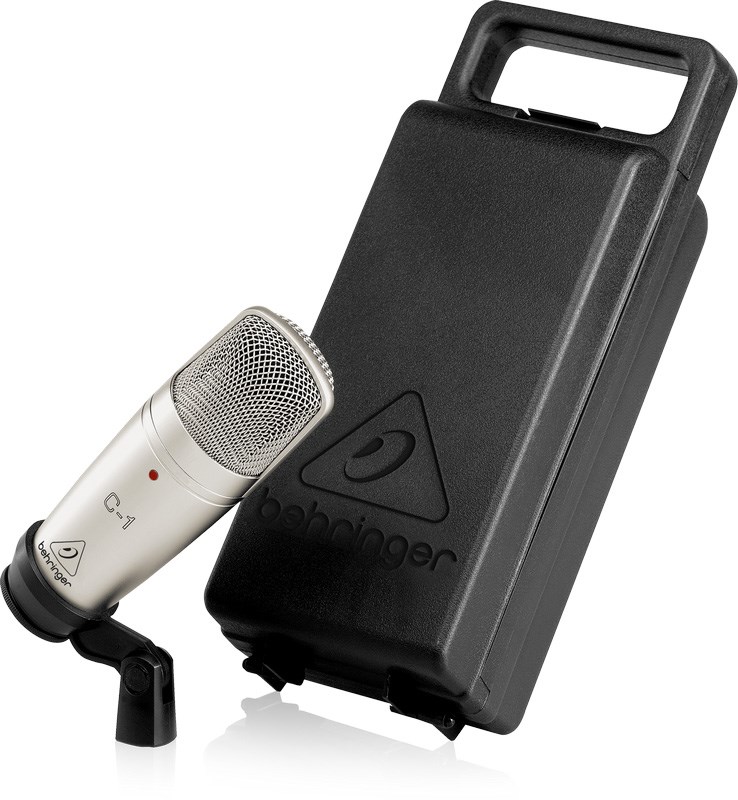 BEHRINGER C-1 錄音室電容麥克風 -心形拾音模式/原廠公司貨