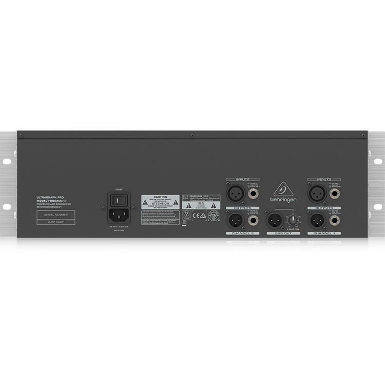 BEHRINGER FBQ6200HD 等化器/31段立體聲EQ/原廠公司貨