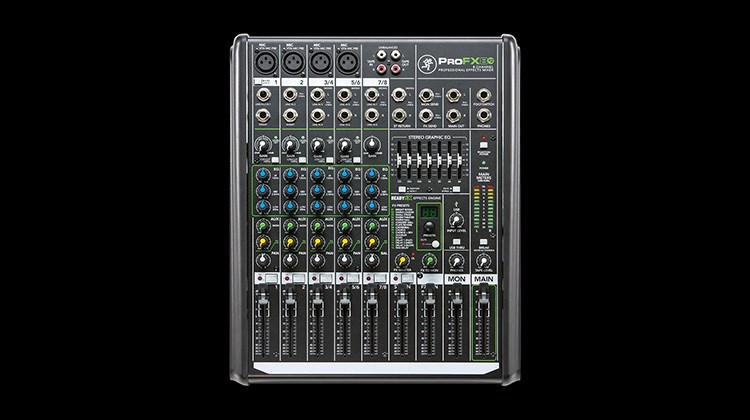 Mackie ProFX8v2 類比混音機-ReadyFX效果引擎/原廠公司貨