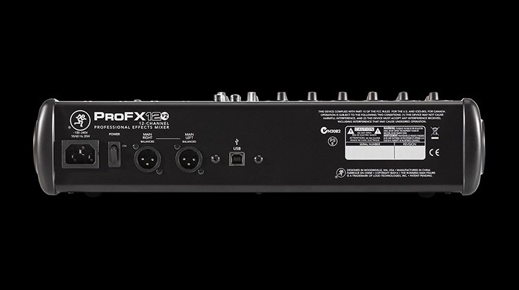 Mackie ProFX12v2 類比混音機-ReadyFX效果引擎/原廠公司貨
