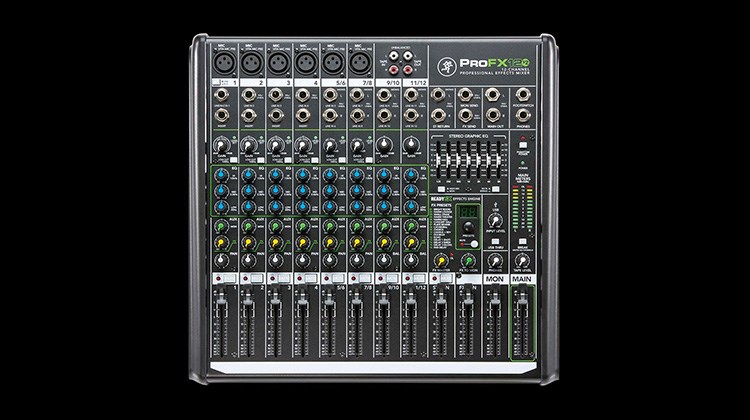 Mackie ProFX12v2 類比混音機-ReadyFX效果引擎/原廠公司貨