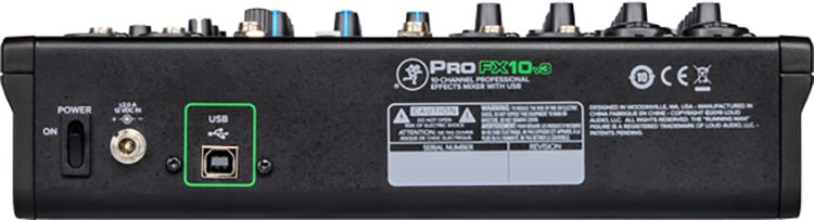 Mackie ProFX10v3 專業類比混音機-GigFX效果引擎/原廠公司貨