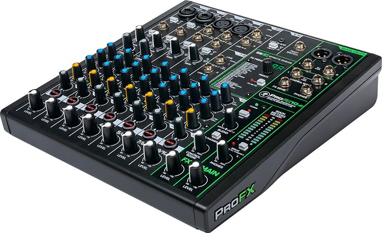 Mackie ProFX10v3 專業類比混音機-GigFX效果引擎/原廠公司貨