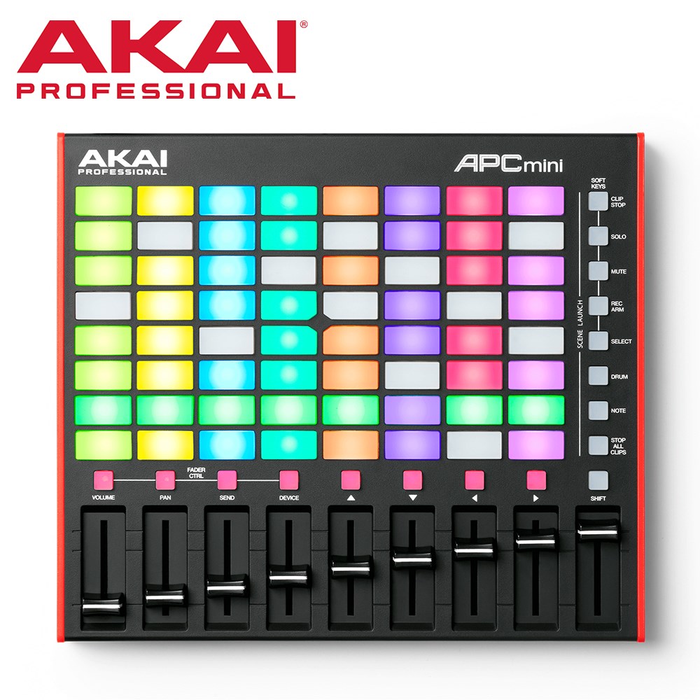AKAI APC MINI MK2 主控鍵盤-USB MIDI混音控制器/原廠公司貨